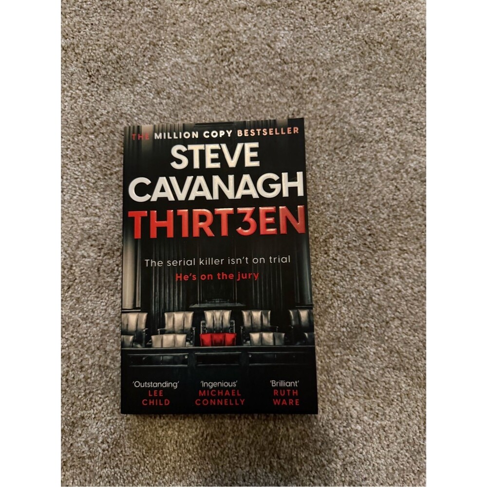 Steve Cavanagh "Thirteen" Paperback Novel